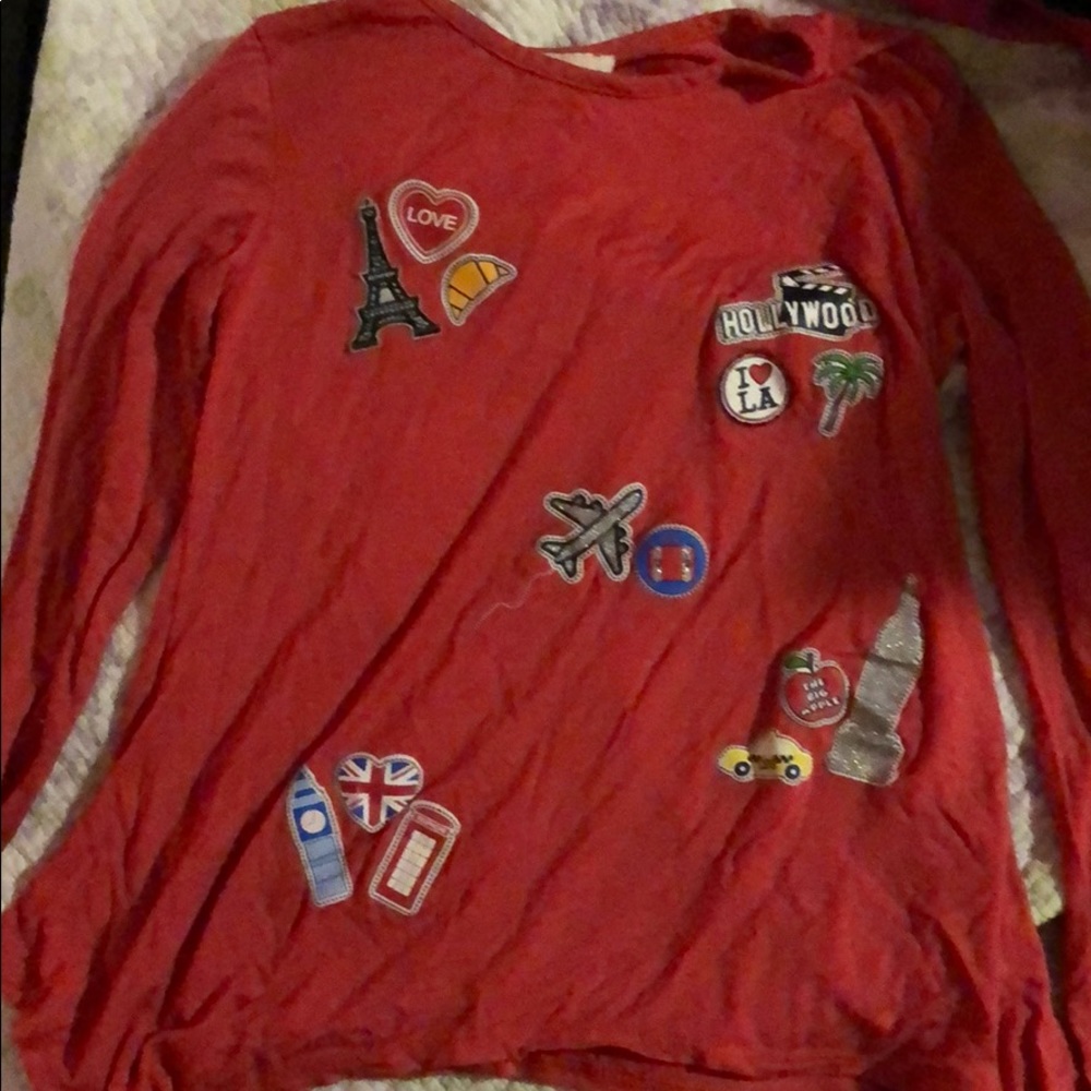 A regular girls shirt